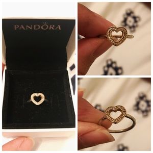 Pandora symbol of love heart ring (SOLD!!)